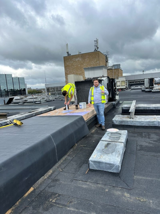 New EPDM Rubber Roof The Chimes Uxbridge